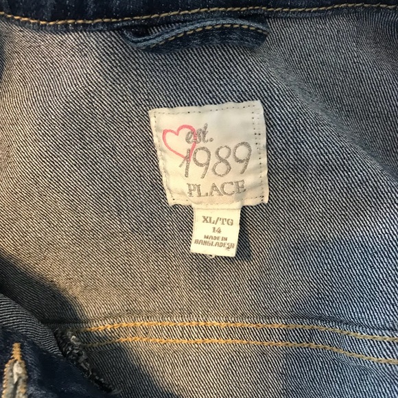 The Children’s Place (TCP) Girls Denim Jacket - Picture 3 of 3